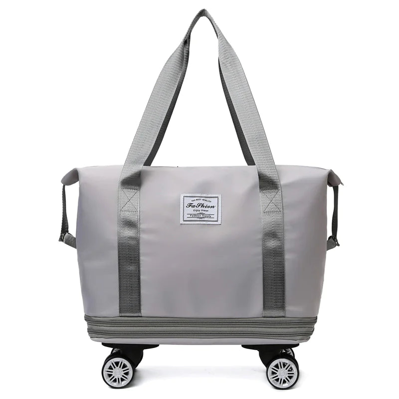 Expandable Travel Handbag Luggage with Wheels