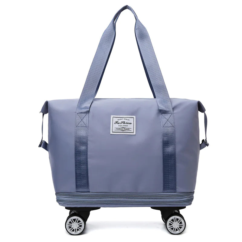 Expandable Travel Handbag Luggage with Wheels